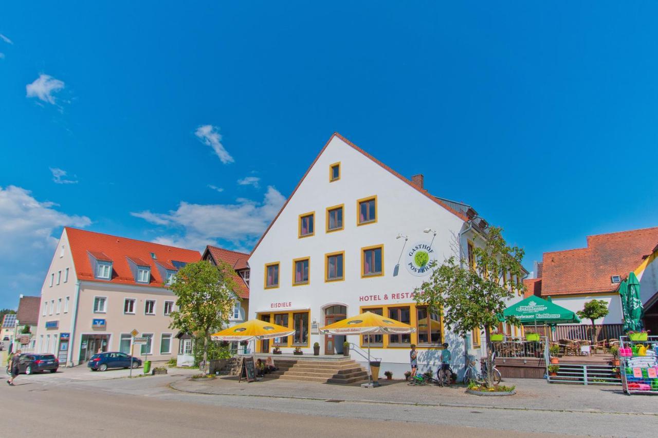 Gasthof Postbraeu Siegenburg Exterior photo